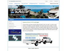 Tablet Screenshot of onsitescreenssd.com